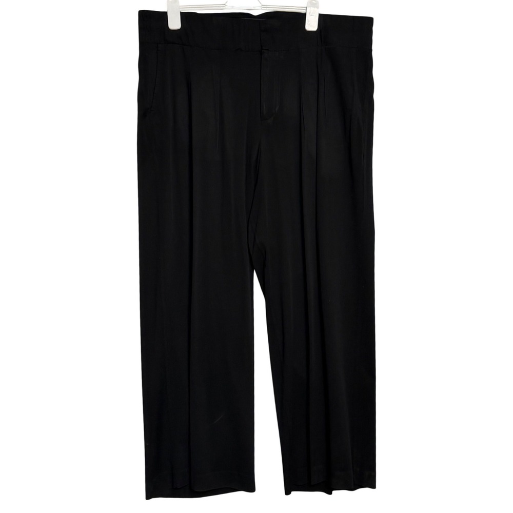 Torrid Black Pull-On Stretch Dress Pants Size 22 Tall Plus